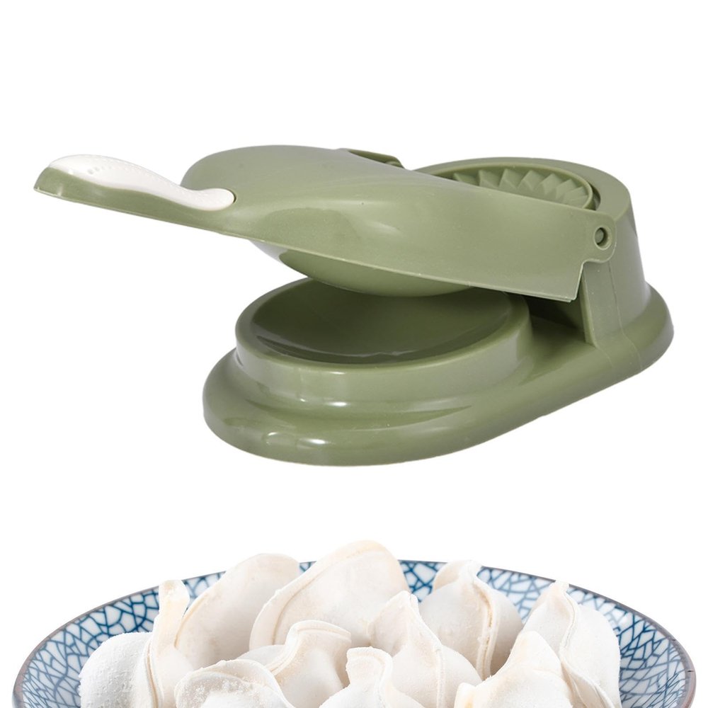 YNPQTDS Automatic Dumpling Maker, Manual Dough Press Empanada Maker