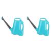 2-Pack Plant Watering Cans, Large Capacity, Offset Design, Ergonomic Handle, PP, Sky Blue view 1