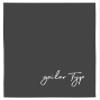 17;30 HOME Dish Towel, “HOT GUY” Slogan, 100% Cotton, Gray, 50 x 70 cm view 1