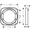 hansgrohe Extension Set, Matte White view 2