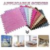 Plush Interlocking EVA Foam Floor Mats, 24-Piece Set view 2
