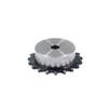 PLACKE 1-Piece 05B Industrial Chain Sprocket, 45# Steel, 8 mm Pitch, 10–28 Teeth (17 Teeth) view 1