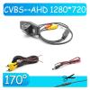 Backup Camera for Accord 2008–2017, CCD HD AHD Fisheye, RCA, D170 AHD 720P view 2