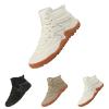 Men's Winter Boots, Warm Faux-Fur Lined, Size 42, Waterproof Lace-Up Hiking Shoes, Outdoor Trekking, White, EU 39 view 3