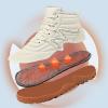 Men's Winter Boots, Warm Faux-Fur Lined, Size 42, Waterproof Lace-Up Hiking Shoes, Outdoor Trekking, White, EU 39 view 4