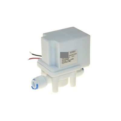 VWWJCCRO 24 VDC 1/4" NC Water Solenoid Valve, 18-Second Automatic Flush, Hose Quick Connection