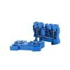 VWWJCCRO 5-Piece ST-10 Pull-Type Spring DIN Rail Terminal Blocks, Blue view 4
