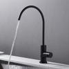 DLNTXFDG Kitchen Sink Faucet, Black and Copper-Tone, Single-Handle, Swivel view 4