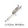 VWWJCCRO 0.8 mm Automotive Terminal Connector Crimp Pins, SWPR-001T-P025 / JWPF-VSLE-S view 2