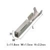 VWWJCCRO 0.8 mm Automotive Terminal Connector Crimp Pins, SWPR-001T-P025 / JWPF-VSLE-S view 3
