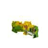 VWWJCCRO 10-Piece ST-6PE DIN Rail Connectors, Pull-Type Spring Cage Connection, Grounding PE Wire Conductor, Screwless view 3