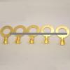 VWWJCCRO 1,000-Piece DJ431-10B 10.2 mm Diameter M10 Copper Circular Splice Terminals for 1–1.5 mm² Wire view 1