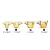 VWWJCCRO 50-Piece M6 Copper Ring Terminals, Non-Insulated, 6.2 mm, for 0.5–4 mm² Wire view 2