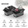 SA66BVMW Steel-Gear 12 V 35 kg High-Torque Low-Profile 3S Brushless Steering Smart Servo, 1 pc (Winch Mode Set 1) view 2