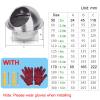 VAYEODEYU Ventilation Cover, Weatherproof Louvered Air Vent Hood, Silver, 300 mm/12 in (170 mm/6.7 in) view 3