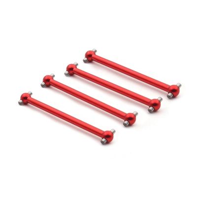 MGHGFYTAS Red Metal F/R Dogbone RC Car Parts for WLtoys A979 A959-07 A949 A959 A969 K929, Himoto E18, Spino and HSP 1:18