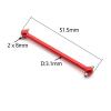 MGHGFYTAS Red Metal F/R Dogbone RC Car Parts for WLtoys A979 A959-07 A949 A959 A969 K929, Himoto E18, Spino and HSP 1:18 view 2