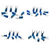 50-Pack SV2.5 Blue Pre-Insulated Fork Crimp Terminals view 1