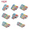 DSZUJTYROP 10/50/100 PCS 1-In, Multiple-Out Fast Wire Connector, Reusable Terminal Blocks SPL-212/213/222/225 Push-In Cable Connection (FD-12A, One Size) view 4