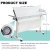CGHAZLJ Folding Conference Table with Flip-Top Design view 2
