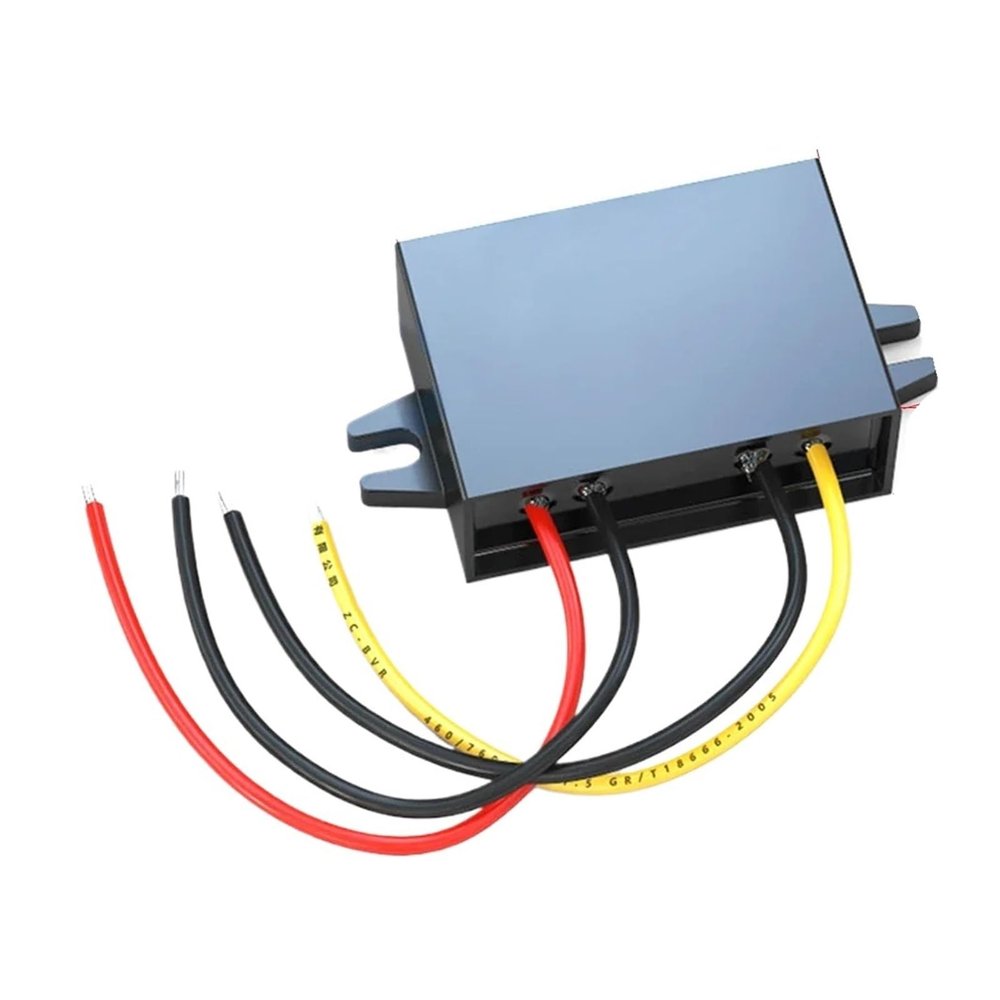 VWWJCCRO 12V/24V DC to 5V 5A 25W Step-Down Converter Regulator Power Adapter Reducer for Car Electronics, Trucks, Vehicles, Boats, and Solar Systems