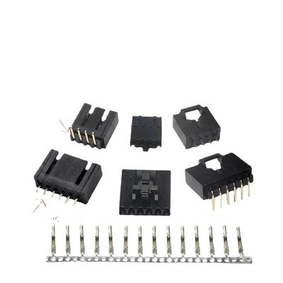 DSZUJTYROP 10 Sets MX 2.54 mm Pitch Rope-Lock/Bendable Pluggable Terminal Block Rubber Housing TJC8 Connector, 2P/3P, Straight-Pin Set