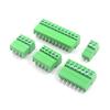 DSZUJTYROP 5-Pair 15EDG KF2EDG 3.5 mm, 3.81 mm, 3.96 mm, 5.08 mm PCB Screw Terminal Block, 2–14-Pin Male/Female Socket Pin Header Wire Connector (Straight Pin, 3.81 mm, 5P) view 4
