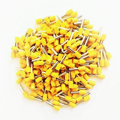 E1010 Insulated Crimp Terminals, 100 pcs/Bag, 1.0 mm