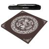 YXLYFDLY Square Mahjong Mat with Black Carrying Bag, Non-Slip and Noise-Reducing, Mahjong Pai Gow Table Mat for Mahjong Pai Gow Poker and Tile Games (95 cm) view 1