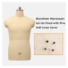 Women's Dress Form Mannequin Torso, White, 96 view 4