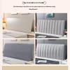 DOSYCOVUR Velvet Stretch Headboard Cover, Beige, 180 cm view 4