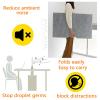Desk Privacy Divider, 61/78.7/99.1 cm, Sound-Absorbing view 3
