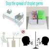 Desk Privacy Divider, 61/78.7/99.1 cm, Sound-Absorbing view 4