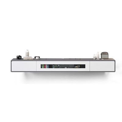 Generic Floating Entertainment Center for TVs up to 65 Inches, TV Wall Panel with Doors and Drawers, 160 cm