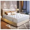 Queen-Size Hybrid Mattress in a Box with Pocket Coils and Soft Foam, Ultimate Motion Isolation, Strong Edge Support, Medium-Firm, 27 cm, 180 x 200 cm view 1