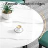 Breakfast Bar Set for Kitchen, Round Table and Chairs, Pink and White view 4