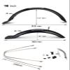 Universal Folding Bike Mudguard for 16/20-Inch Wheels view 2