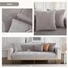 Upgraded Sofa Cover for 1/2/3/4-Seater Sofas, L-Shaped Sofas, Gray, 70 × 70 cm view 2