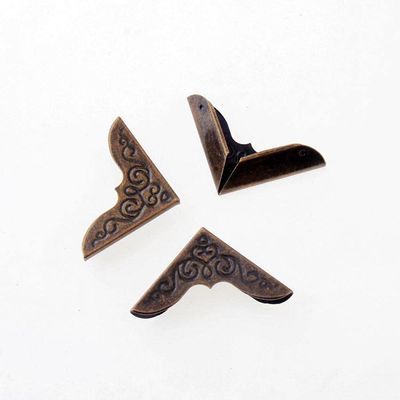 YUEKOPOU Antique Bronze Metal Corner Guards, 25-Pack