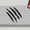 Stickerfreaks Four-Scratch Tiger Cat Beast Sticker, Black, 20 x 20 cm view 1