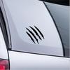 Four Scratches Tiger Cat Beast Sticker, 6 x 6 cm, Gentian Blue view 3