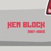 Stickerfreaks Ken Block Rip Rally Sport Sticker, Red, 10 x 3 cm view 2