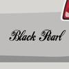 Stickerfreaks Black Pearl Handwritten Saying Sticker, Gray, 100 x 20 cm view 1