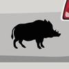 Stickerfreaks Wild Boar Outline Sticker, Black, 29 x 17.5 cm view 1