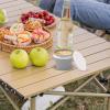 Foldable Silicone Travel Cup with Carabiner view 2