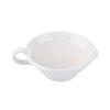 Handmade Ceramic Suribachi Mortar and Pestle Set, 11.9 cm, White view 1