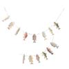 Fishing Party Birthday Banner, Fish-Motif Paper Wall Decor view 1