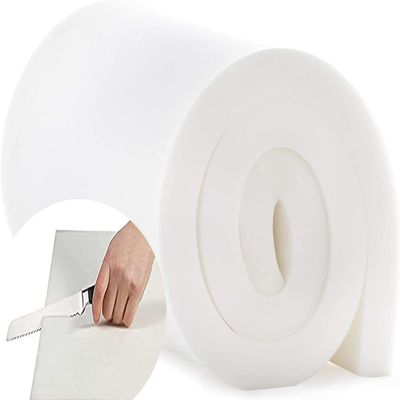Rectangular Memory Foam Cushion Sheet, 3 cm Thick, 200 x 50 cm