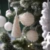 White Handmade Christmas Tree Decoration view 4