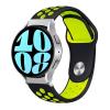 Generic 20 mm Seamless Band Compatible with Galaxy Watch 6, 4 Classic, 5 Pro 47 mm, 43 mm, Silicone Band, Galaxy Watch 6 Band 44 mm, 40 mm (Black-Pink, Galaxy 4-5-6 40 mm) view 4